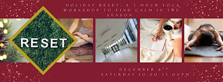 ❄️ Holiday Reset: A 2-Hour Yoga Workshop to Find Calm in the Season, 6 December | Event in Bristol | AllEvents