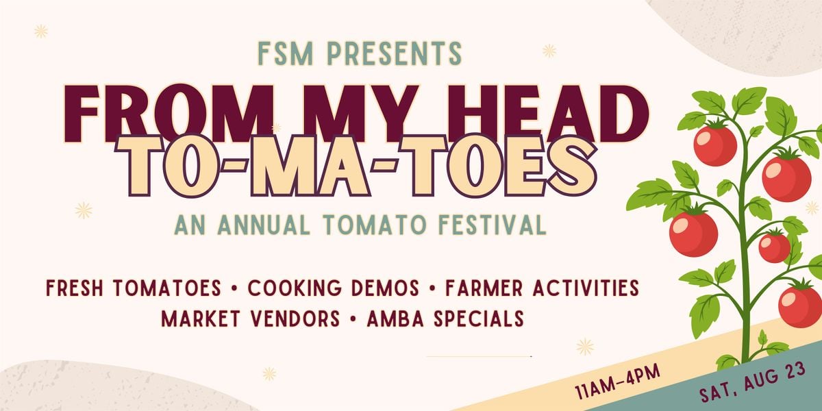 From My Head To-Ma-Toes: An Annual Tomato Festival, 23 August | Event in Cambridge | AllEvents