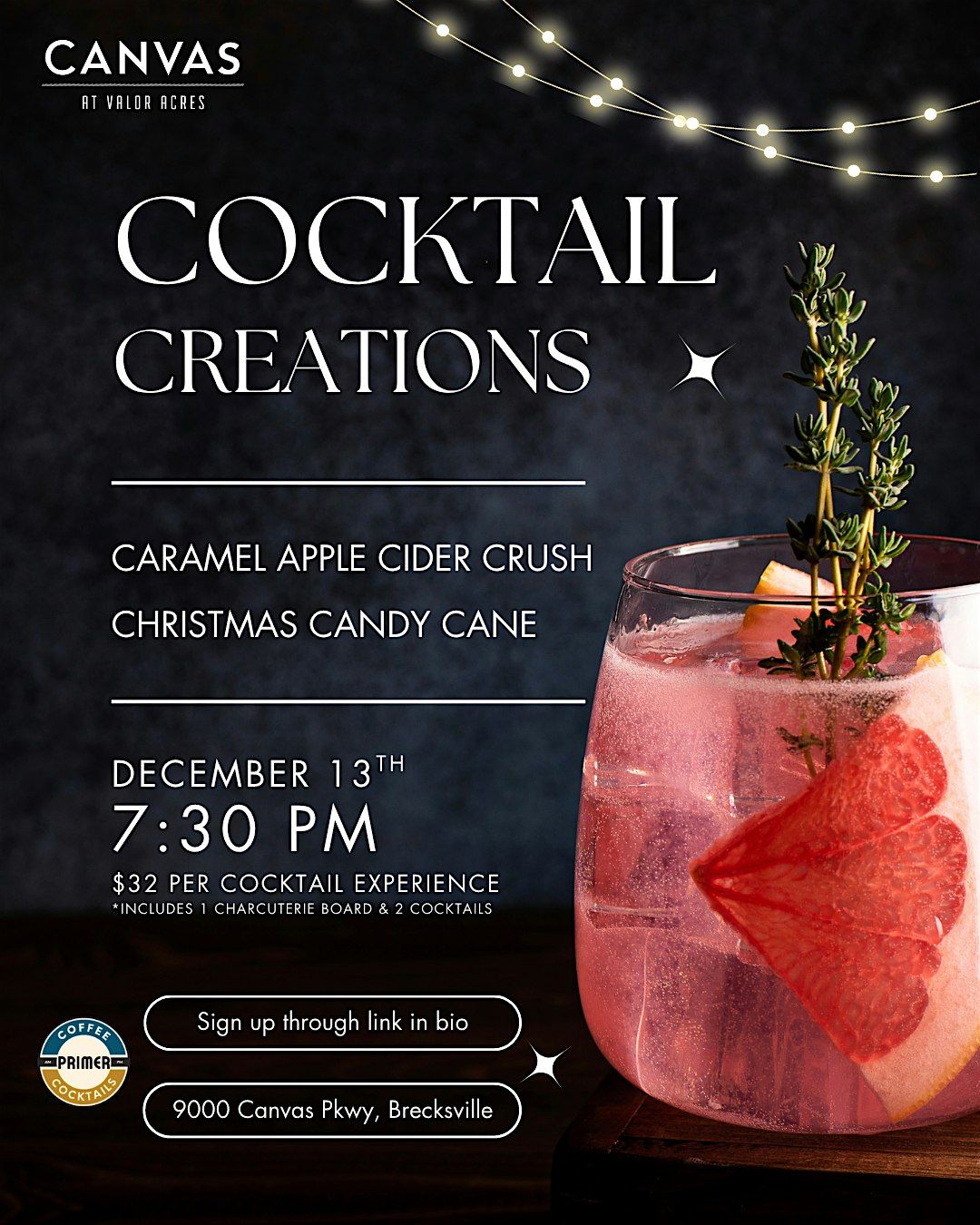Cocktail Creation Class, 13 December | Event in Brecksville | AllEvents
