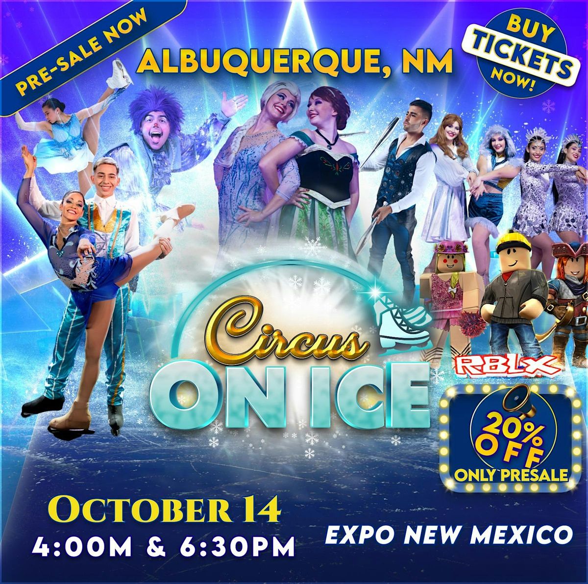 ALBUQUERQUE, NM - CIRCUS ON ICE, 14 October | Event in Albuquerque | AllEvents