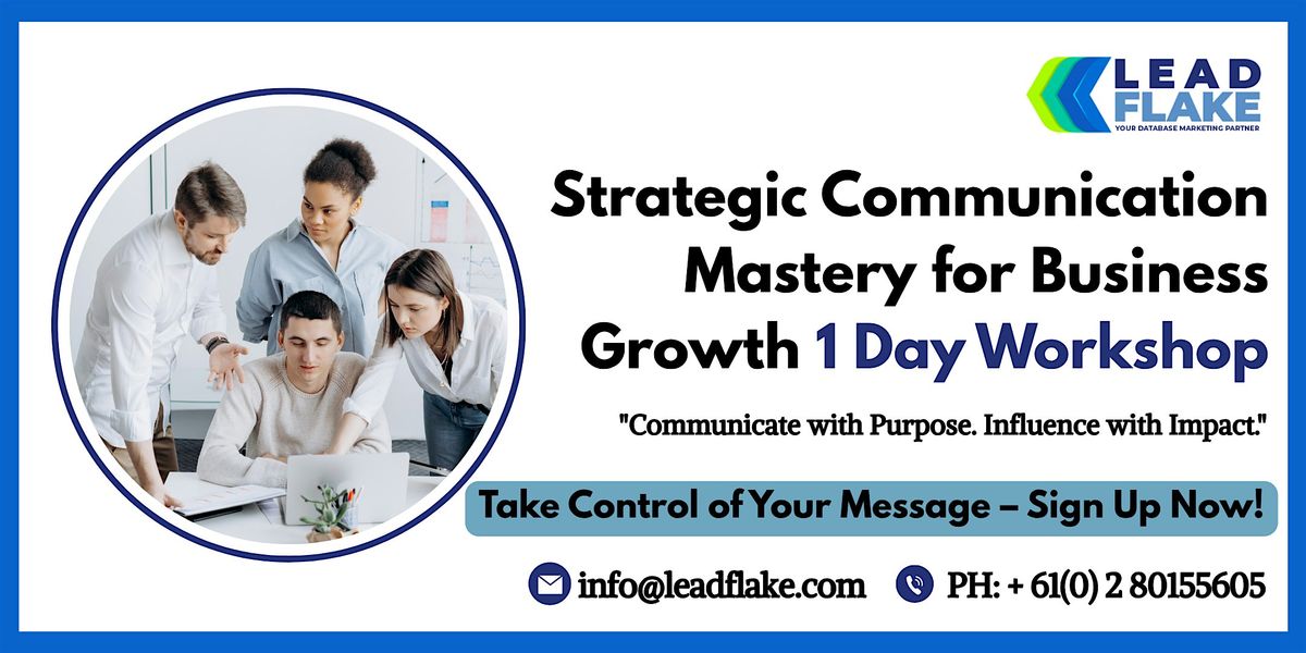 Integrated Communication Strategy Workshop in Napier, 15 July | Event in Napier | AllEvents