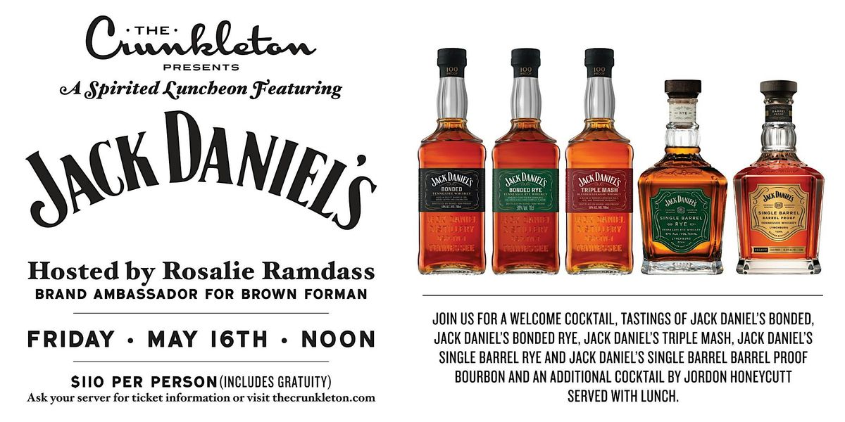 A Spirited Luncheon Featuring Jack Daniel's | Event in Charlotte | AllEvents