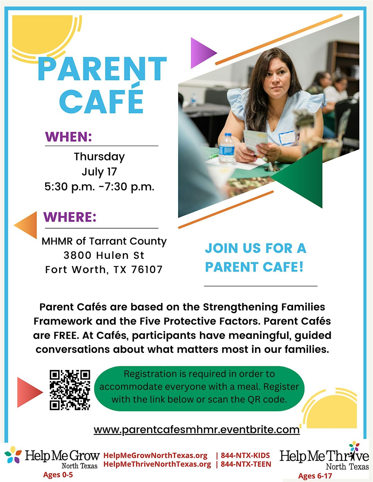 Face to Face Parent Cafe- Hulen | Event in Fort Worth | AllEvents