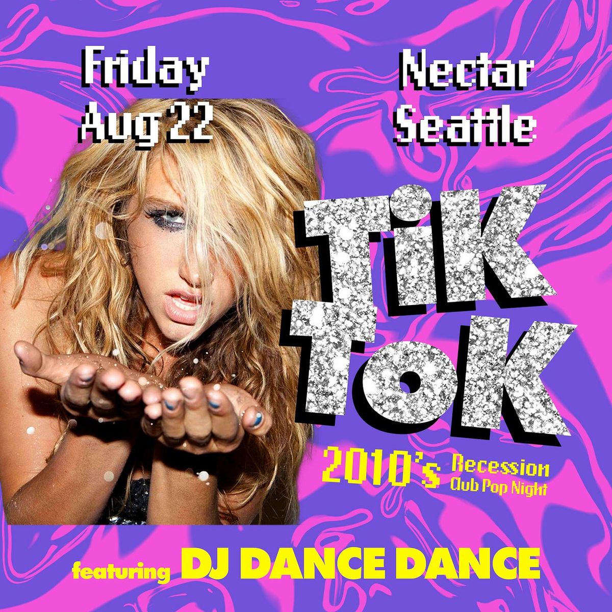 TiK ToK: 2010s Recession Pop Dance Night, 21 August | Event in Seattle | AllEvents