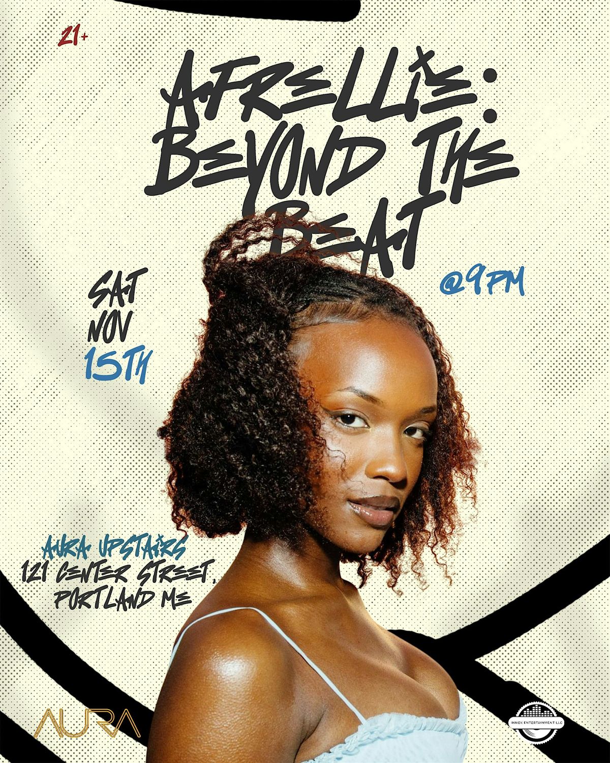 Afrellie beyond the beat, 15 November | Event in Portland | AllEvents
