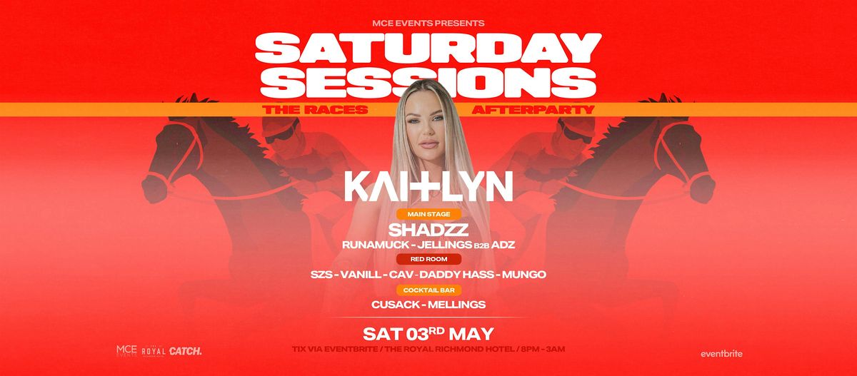 MCE Events Presents: KAITLYN Races Afterparty, 3 May | Event in Richmond | AllEvents