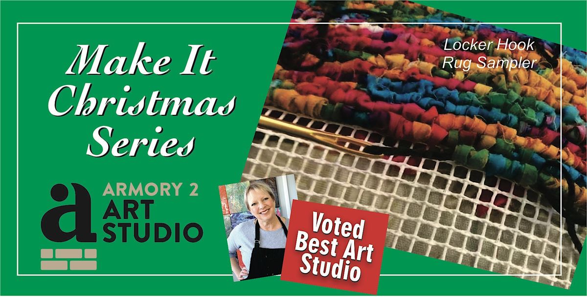 Locker Hook Rug Sampler - Make It Christmas, 15 December | Event in Grand Haven | AllEvents