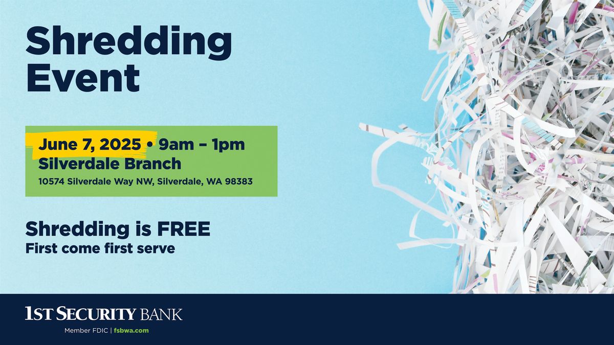 Silverdale Shredding Event, 7 June | Event in Silverdale | AllEvents