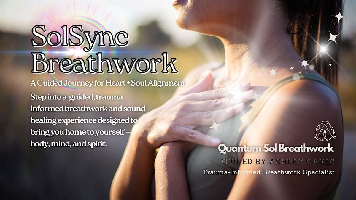 SolSync Breathwork: A Guided Journey for Heart + Soul Alignment, 8 November | Event in Beaverton | AllEvents
