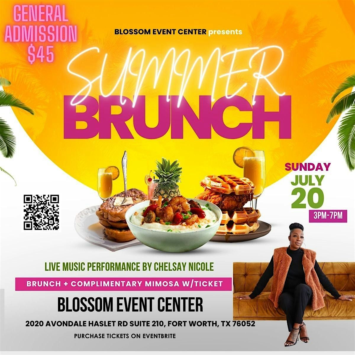 Blossom & Brunch: Summer Edition, 20 July | Event in Haslet | AllEvents