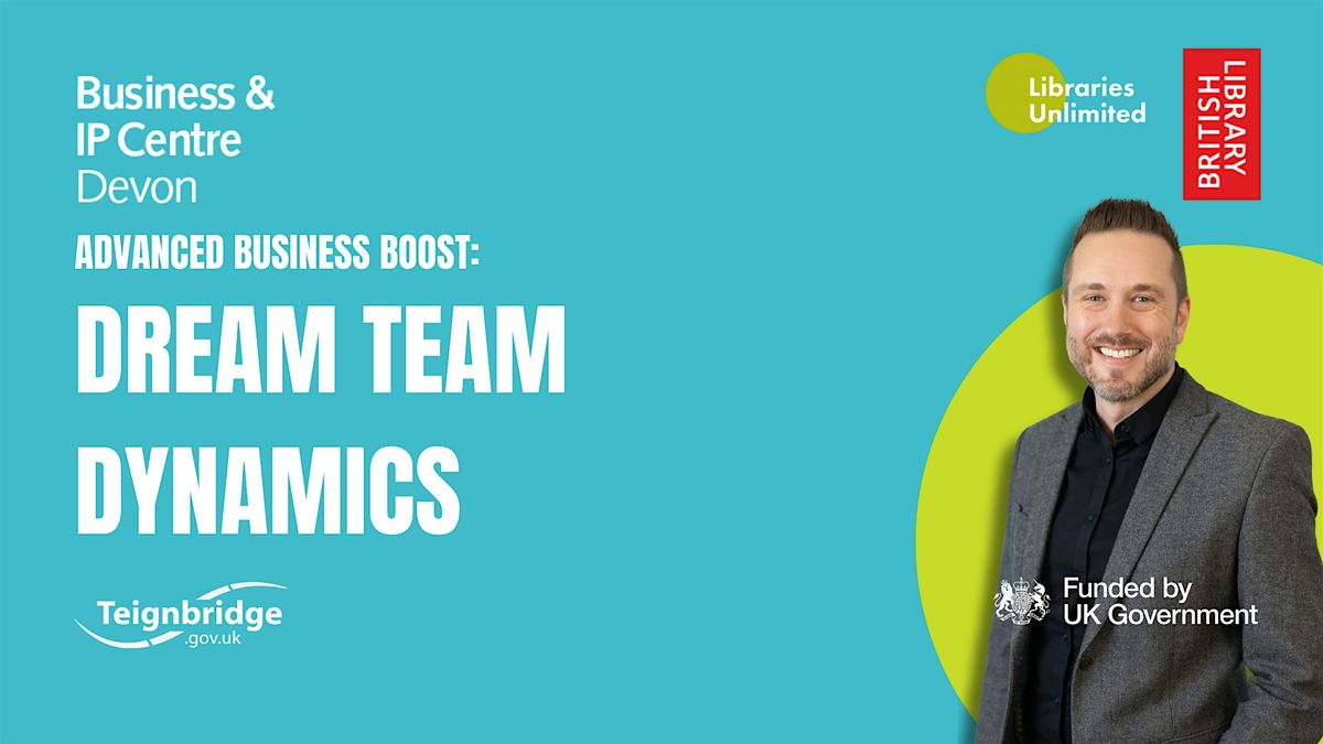 Week 4: Dream Team Dynamics, 2 February | Event in Torquay | AllEvents