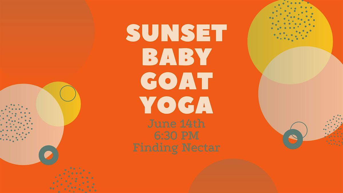 Sunset Baby Goat Yoga, 14 June | Event in Arvada | AllEvents