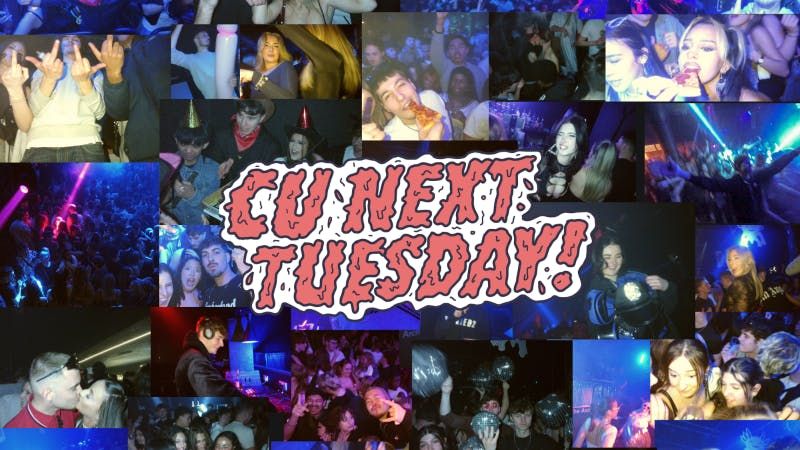 CU NEXT TUESDAY | THEME: TBA🫢 | 01/07/25, 1 July | Event in Brighton | AllEvents