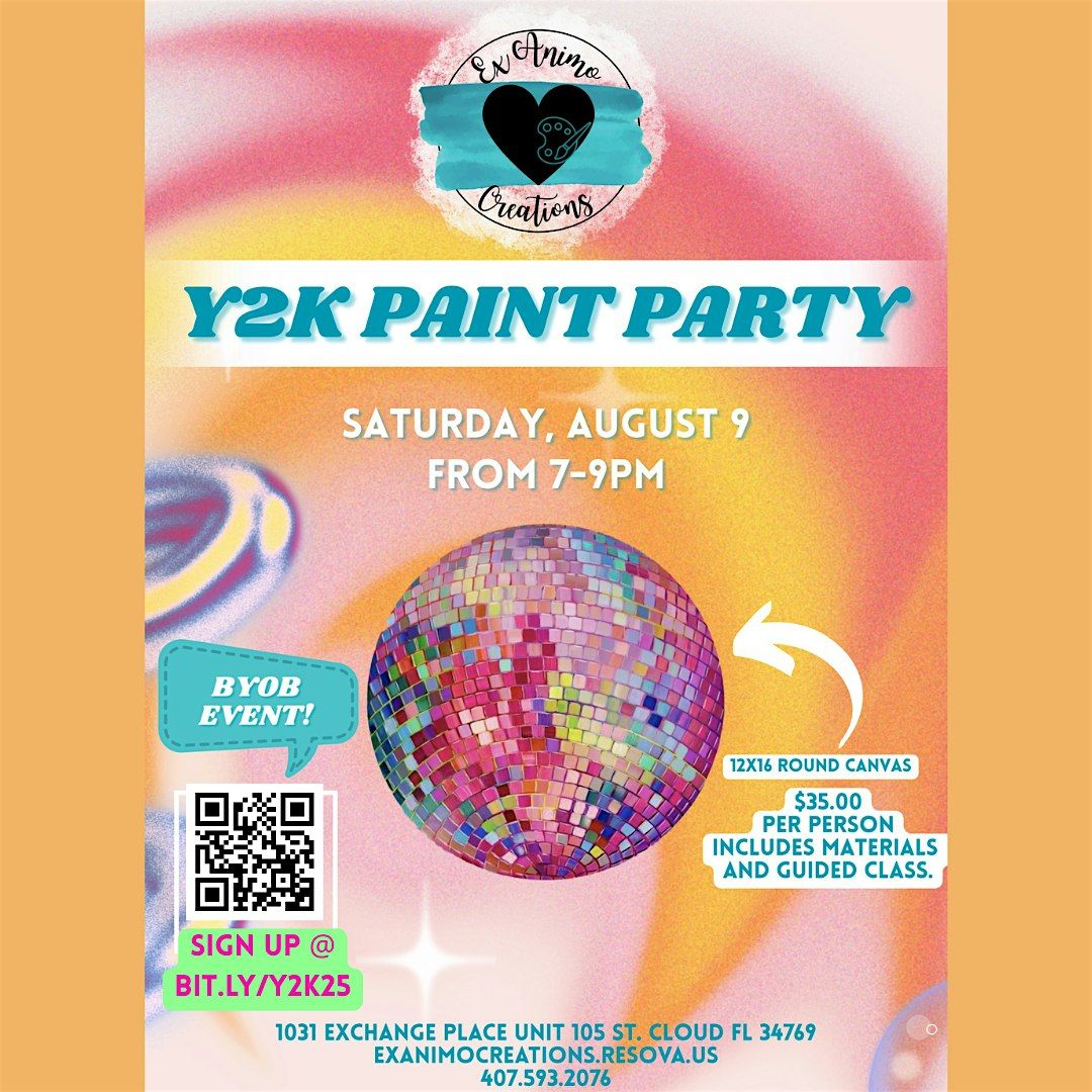 Y2K Paint Party, 9 August | Event in St. Cloud | AllEvents