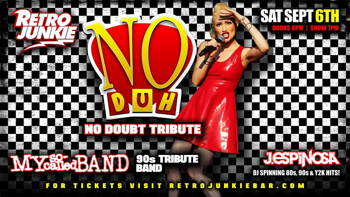 NO DUH (No Doubt Tribute) + MY SO-CALLED BAND (90s Rock Covers), 6 September | Event in Walnut Creek | AllEvents