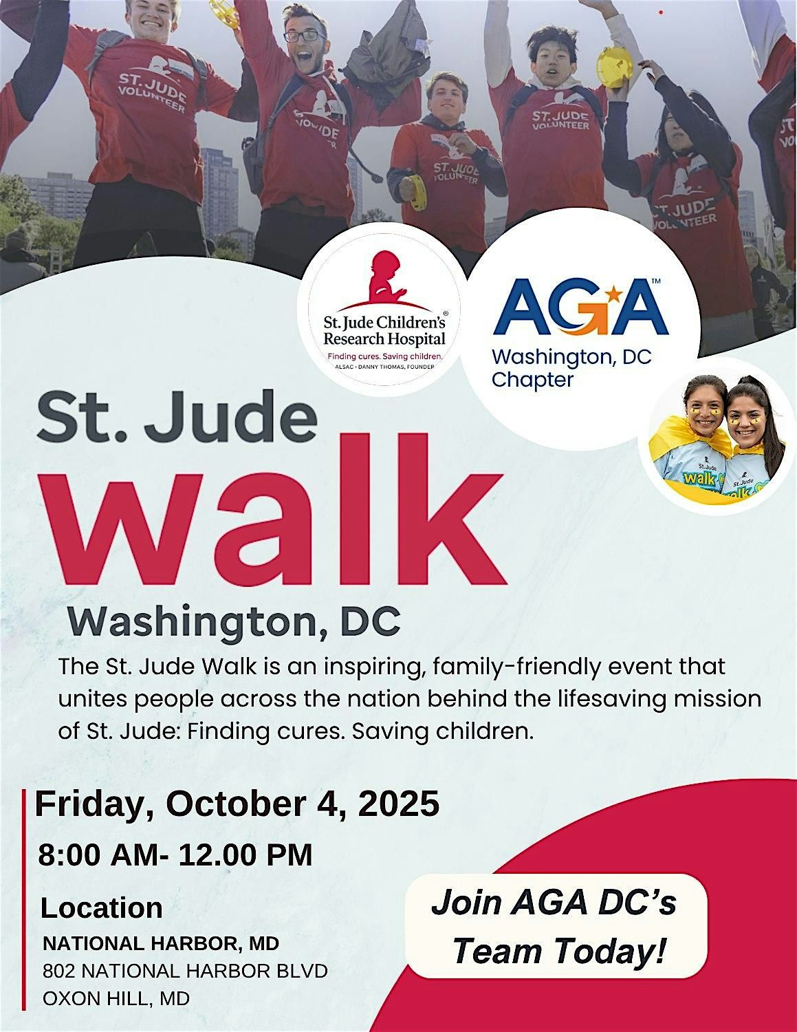St. Jude Walk, 4 October | Event in Oxon Hill | AllEvents