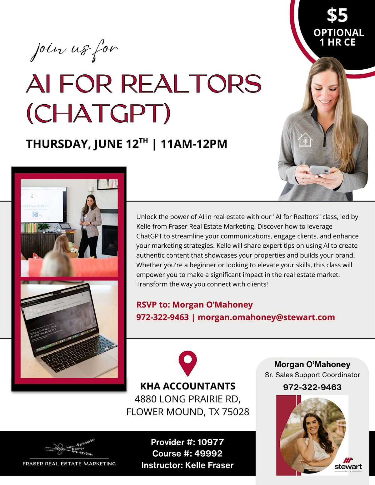 CE Class: AI for Realtors(ChatGPT), 12 June | Event in Flower Mound | AllEvents