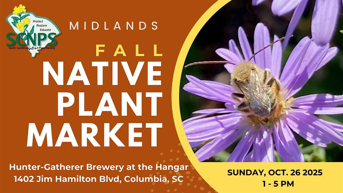 Midlands Fall Native Plant Market 2025, 26 October | Event in Columbia | AllEvents