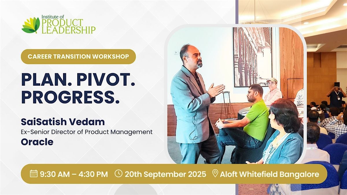 Career Transition Workshop: Networking with Hiring Managers, 20 September | Event in Bengaluru | AllEvents