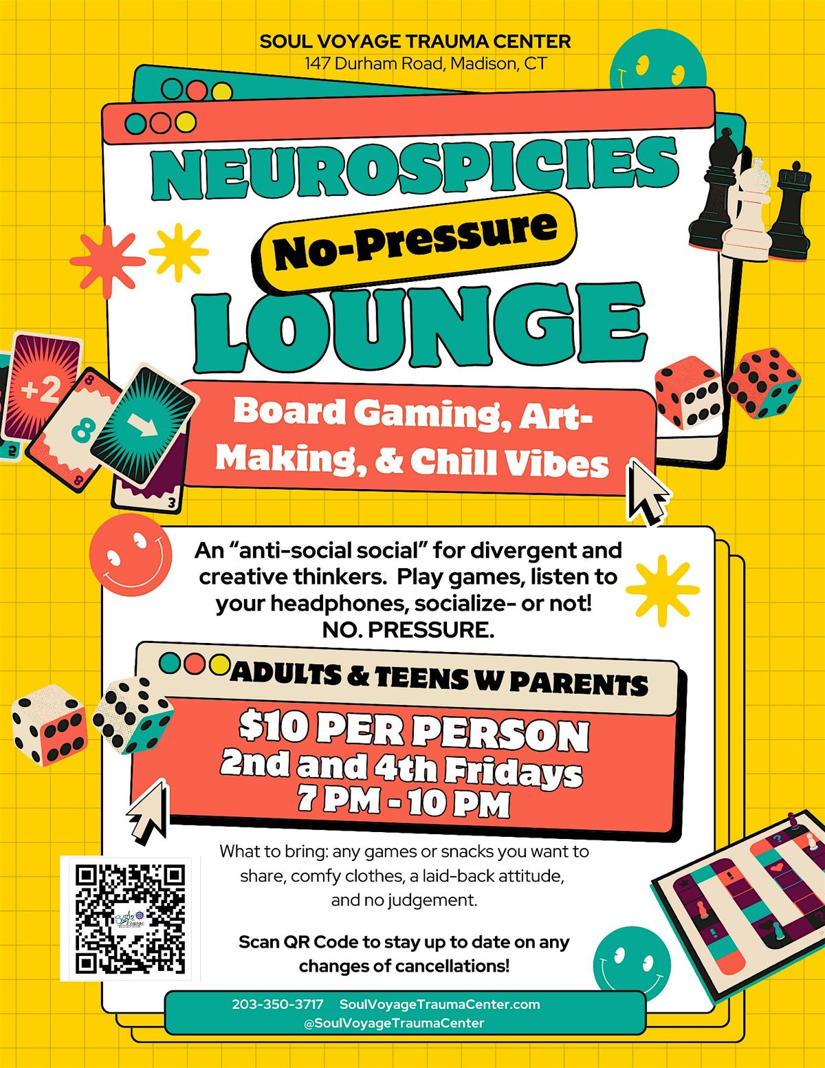 Neurospicies No-Pressure Lounge | Event in Madison | AllEvents