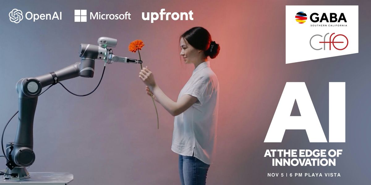 AI at the Edge of Innovation, 5 November | Event in Los Angeles | AllEvents