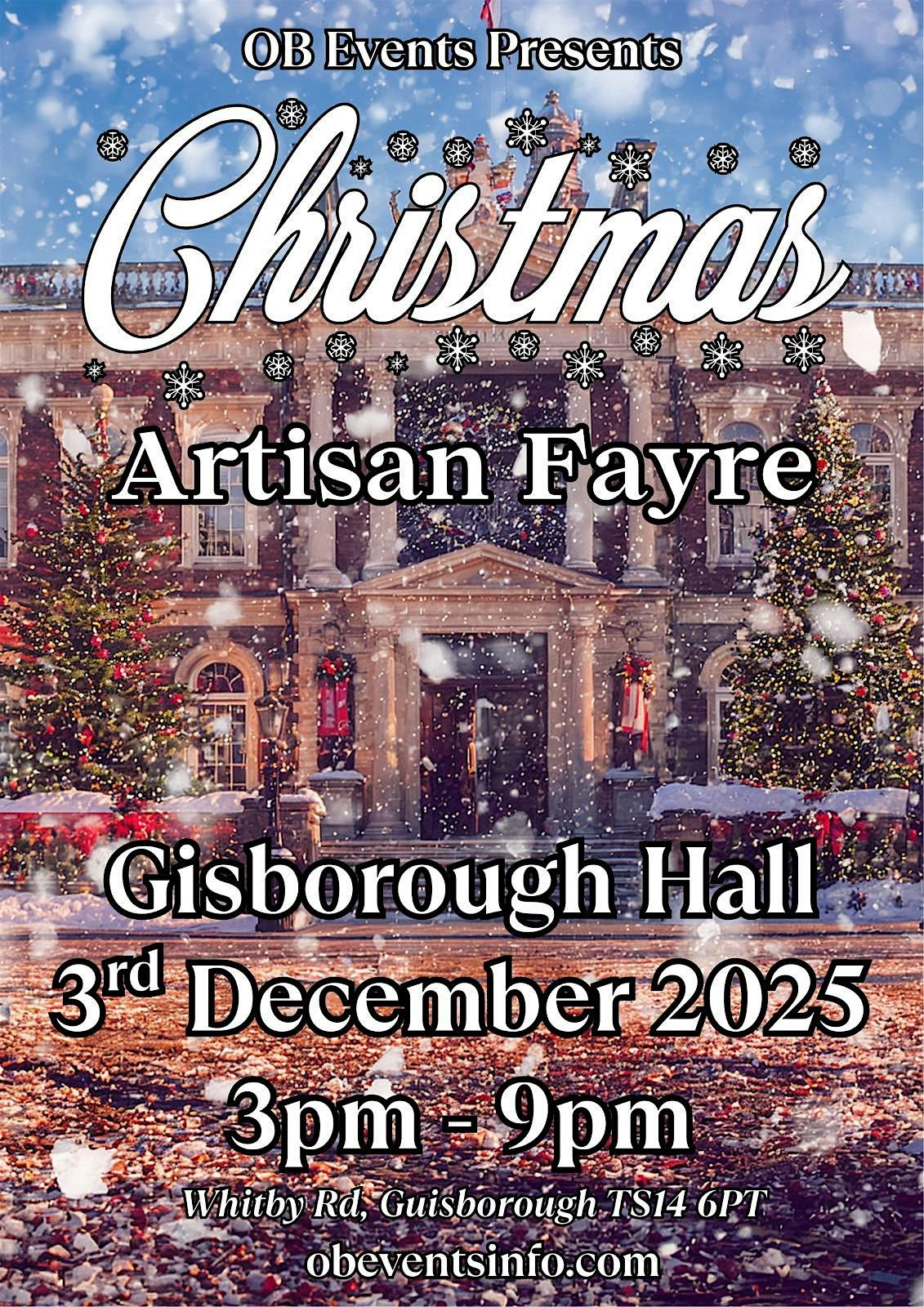 Gisborough Hall Christmas Fayre, 3 December | Event in Guisborough | AllEvents