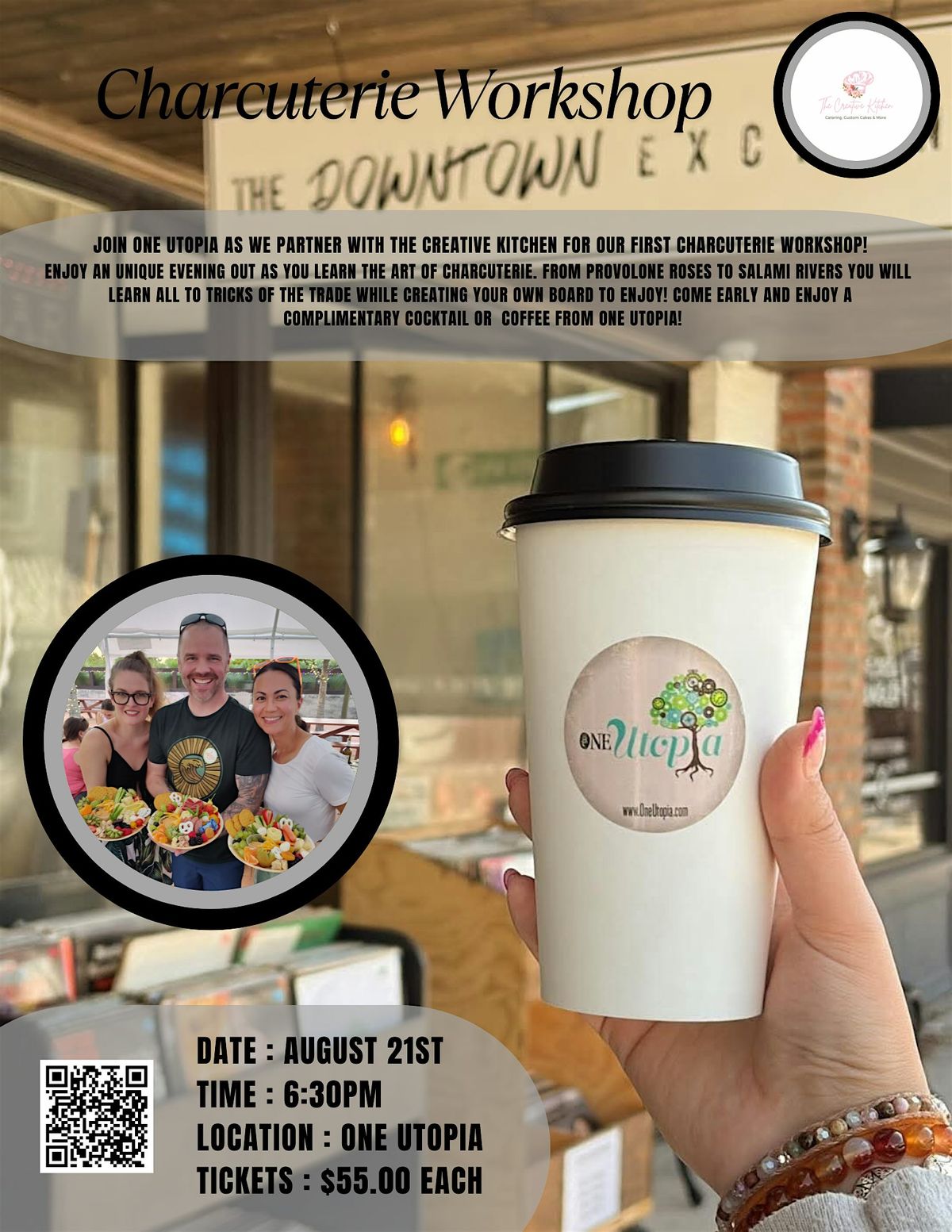 Charcuterie Workshop at One Utopia, 21 August | Event in Clermont | AllEvents