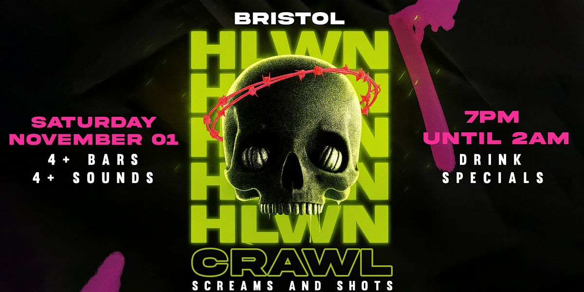 Screams & Shots Halloween Bar Crawl 2025 | Bristol, 1 November | Event in Bristol | AllEvents