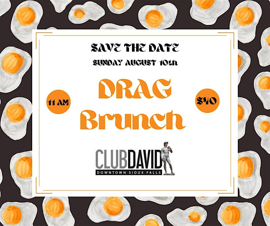 Drag Brunch at Club David | Sunday, August 10 – Live Queens, Mimosas & Fun, 10 August | Event in Sioux Falls