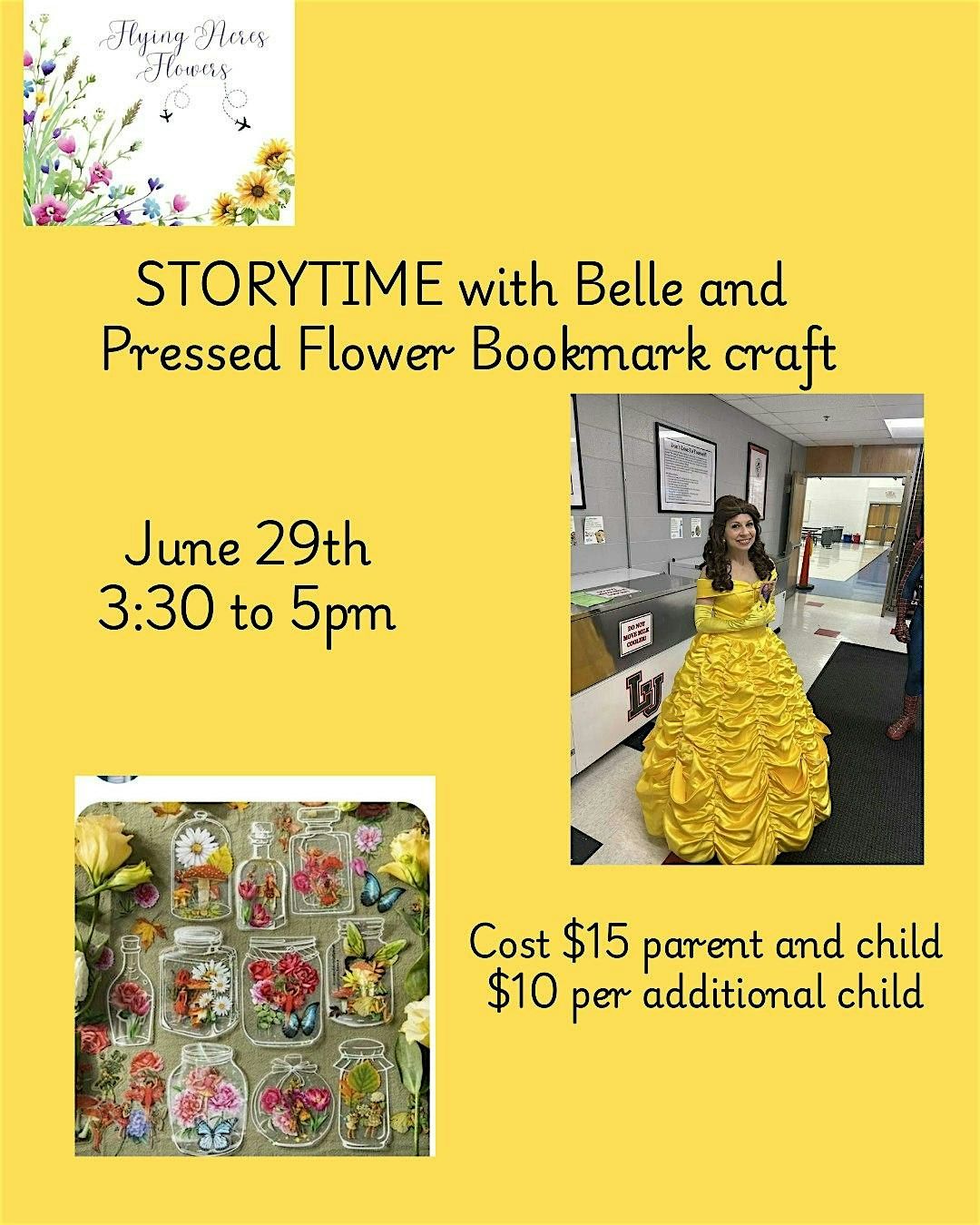 Storytime and bookmarks with Belle, 29 June | Event in Amanda | AllEvents