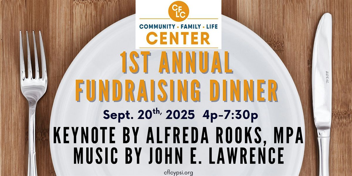 2025 Fundraising Dinner w John E. Lawrence, 20 September | Event in Ypsilanti | AllEvents