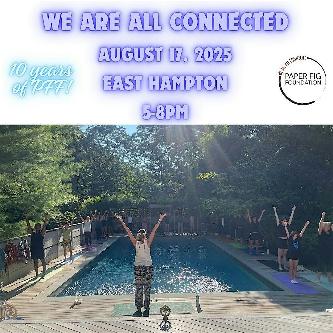 We Are All Connected, 17 August | AllEvents