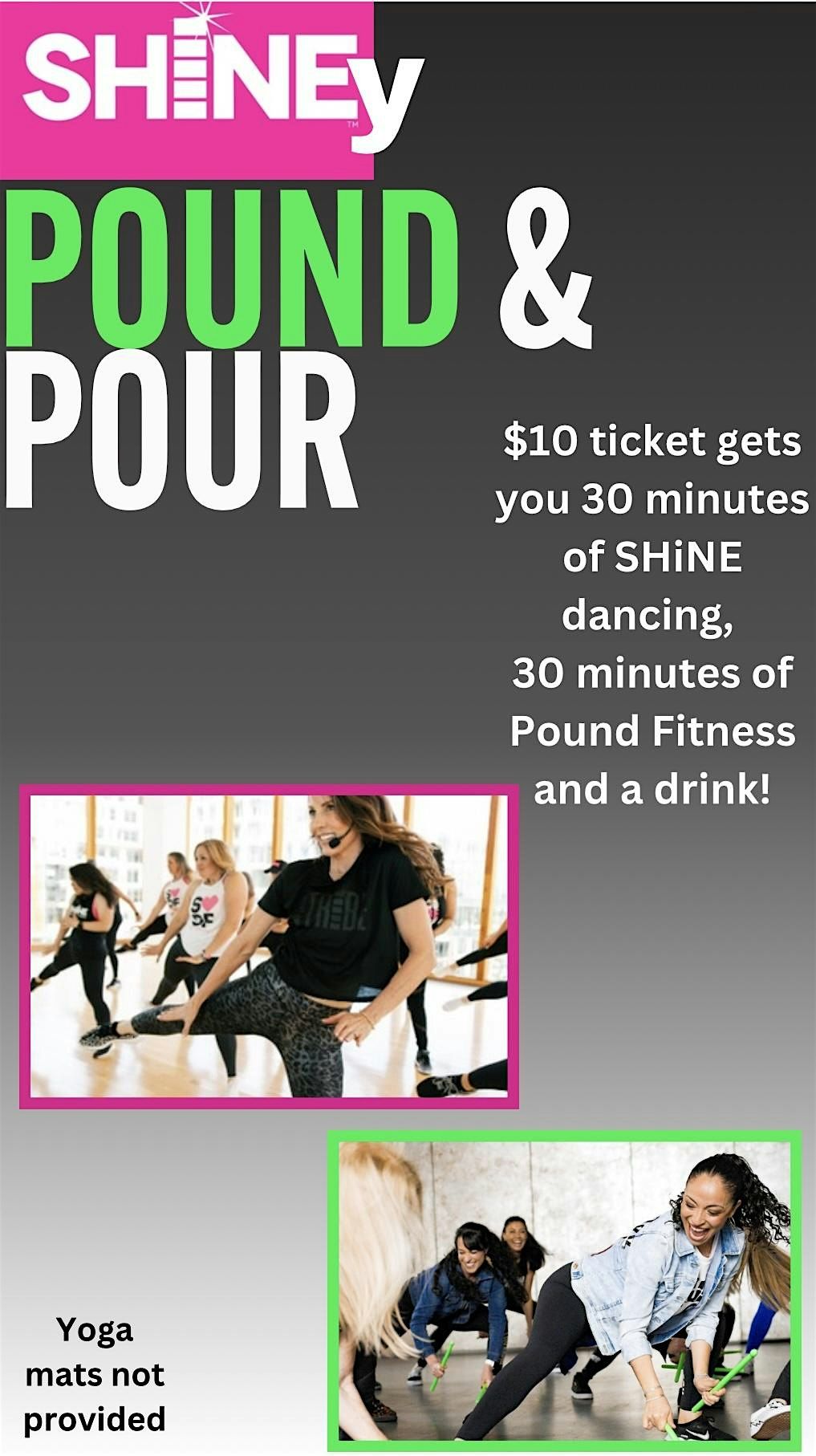SHiNEy POUND and Pour, 14 June | Event in Westfield | AllEvents