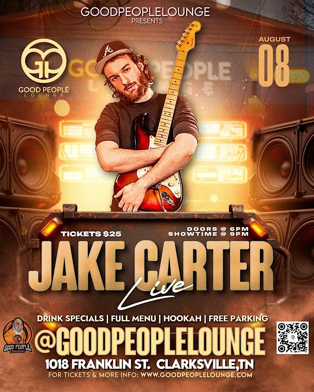Jake Carter LIVE!!!, 8 August | Event in Clarksville | AllEvents
