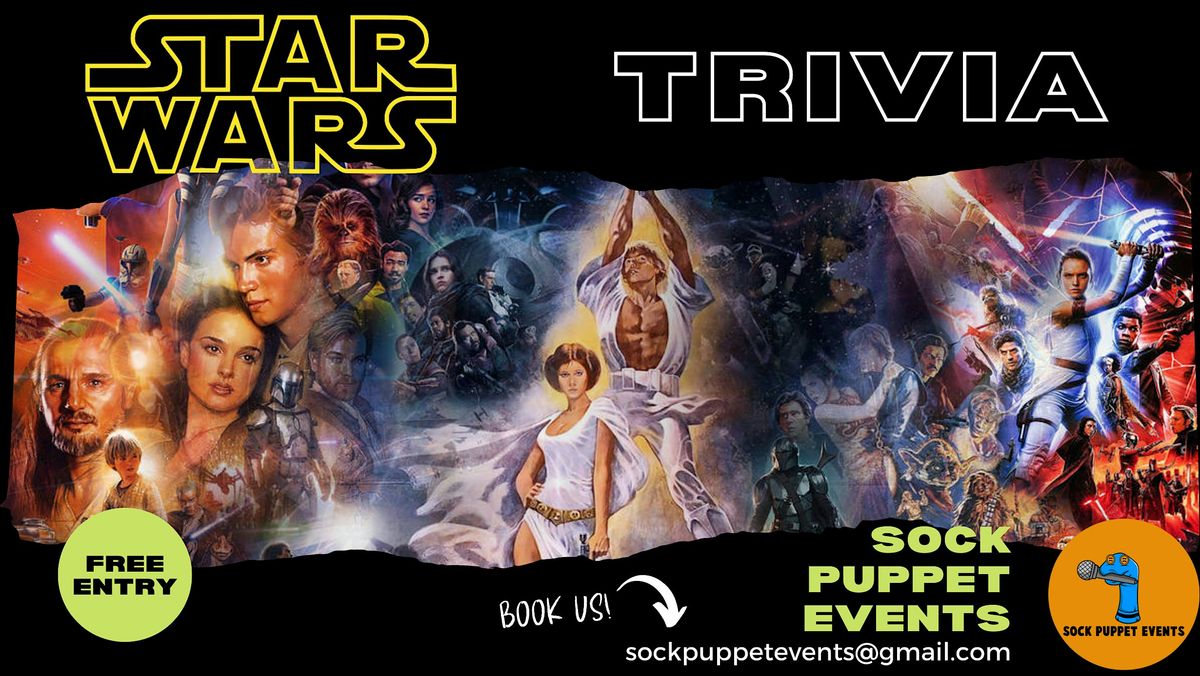 May the Fourth STAR WARS trivia - CBD, 4 May | Event in Melbourne | AllEvents