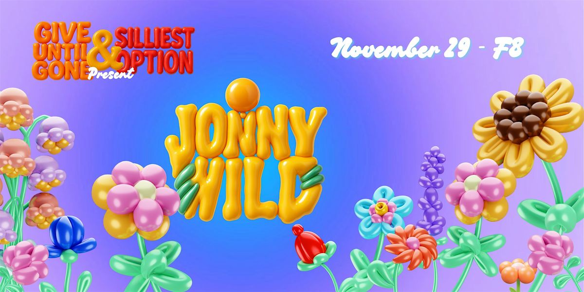 GUG & SO Present Jonny Wild at F8, 29 November | Event in San Francisco | AllEvents