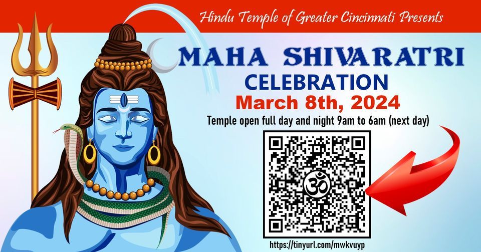 Maha Shivaratri Celebration, 720 Barg Salt Run Road, Cincinnati, OH