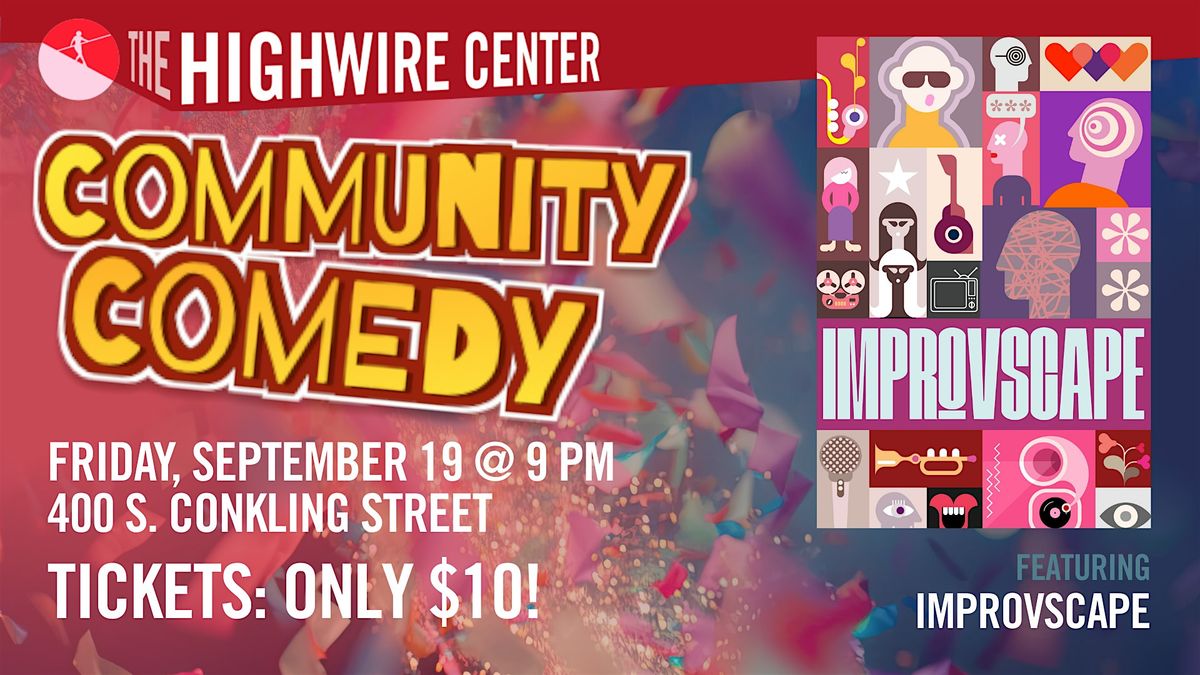 Community Comedy: Improv at The Highwire Center!, 19 September | Event in Baltimore | AllEvents