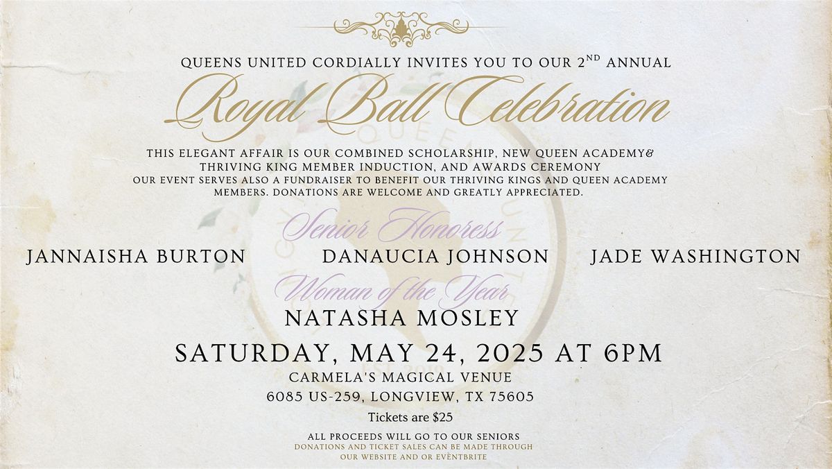 Royal Ball, 24 May | Event in Longview | AllEvents