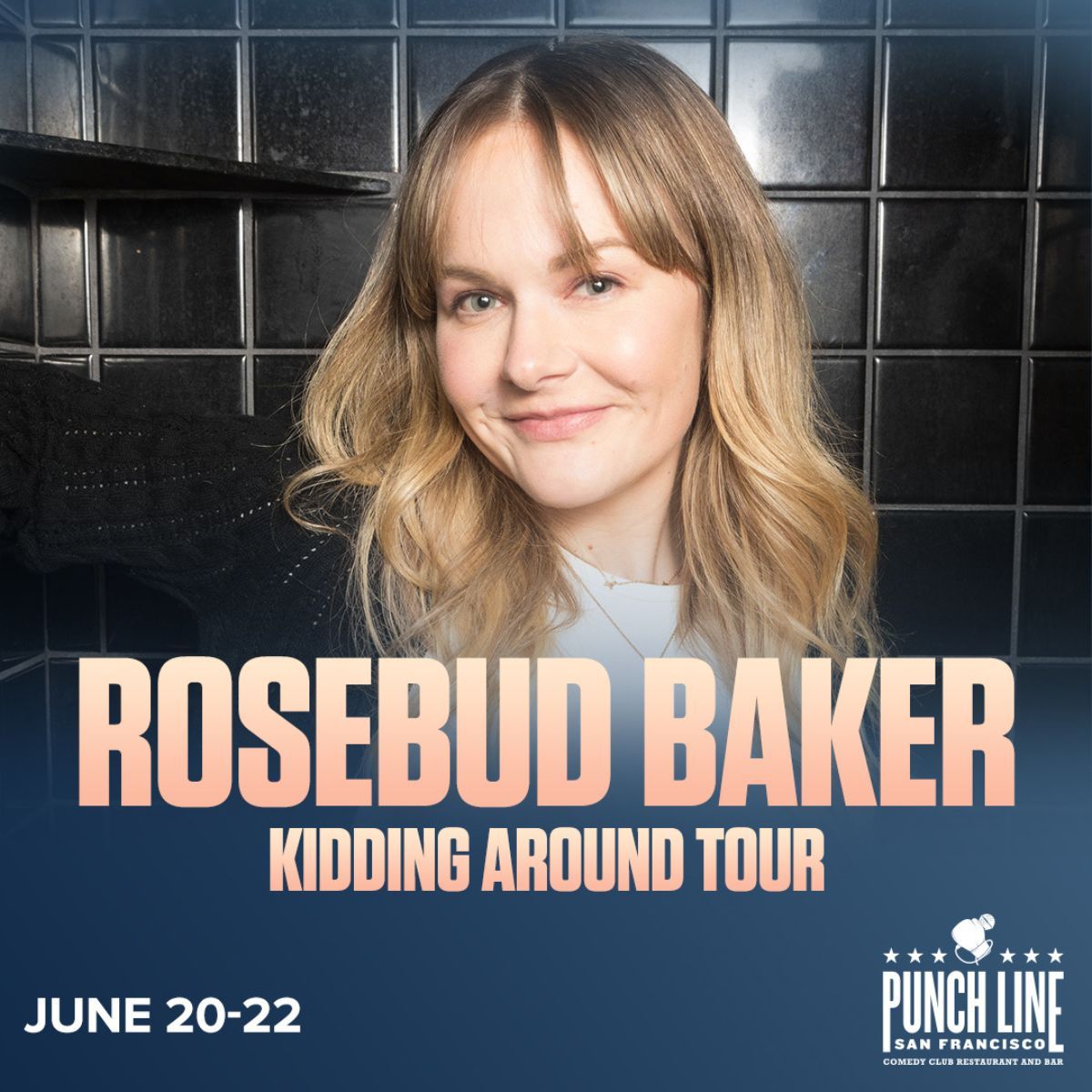 Rosebud Baker at Punch Line San Francisco, 21 August | Event in San Francisco | AllEvents