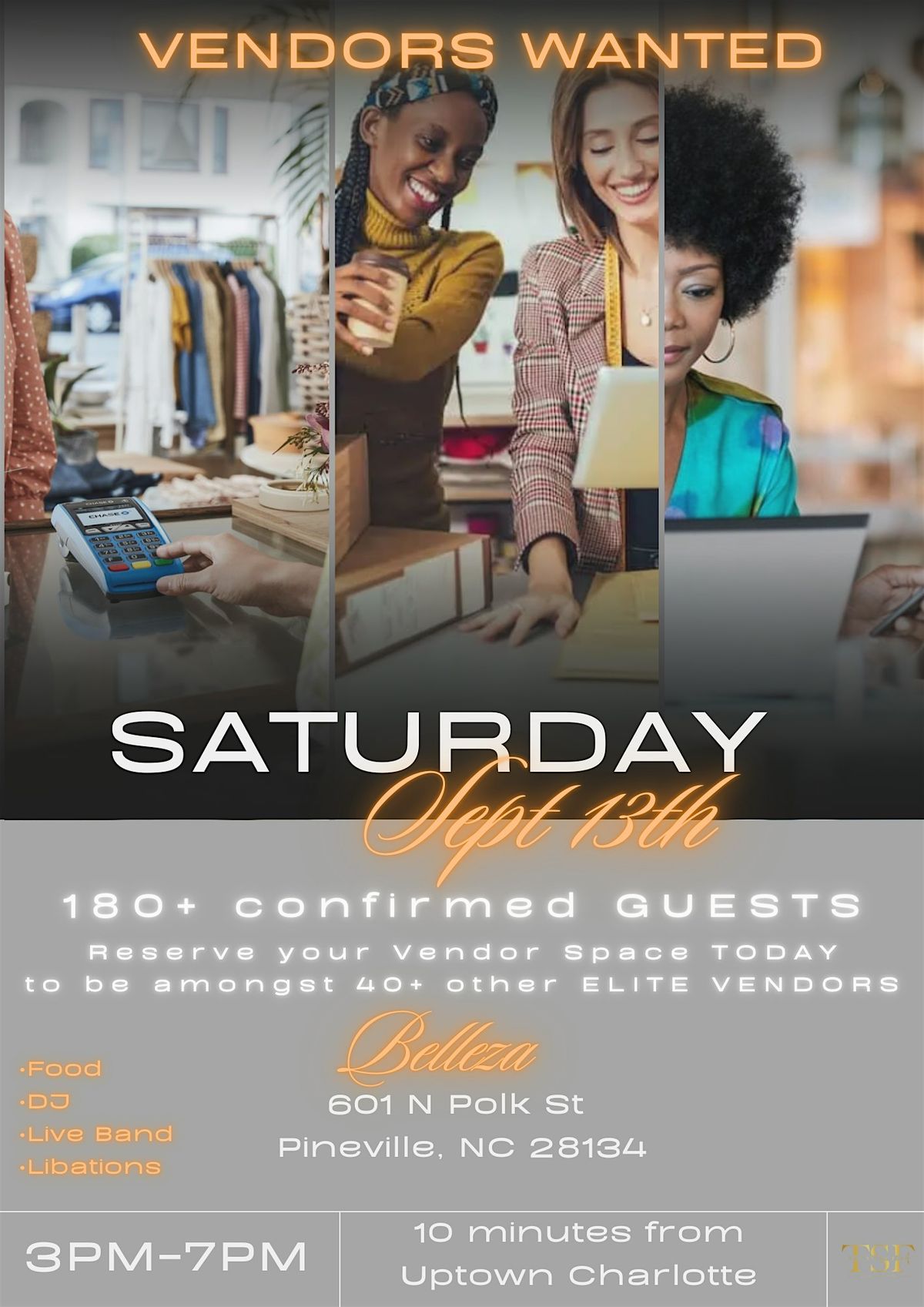 Big Vendor Show: 180 confirmed guests/patrons, 13 September | Event in Charlotte | AllEvents