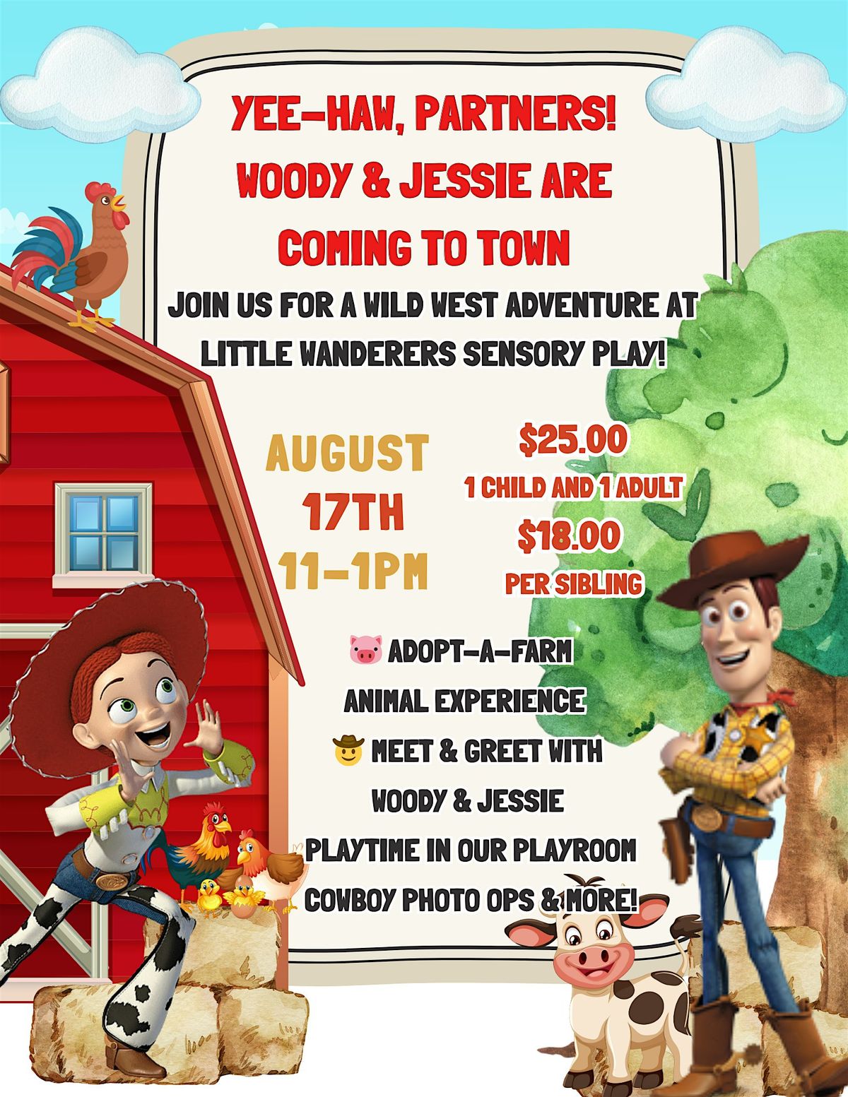 Yee-Haw, Partners! Woody & Jessie Are Coming To Town, 17 August | Event in Fall River | AllEvents