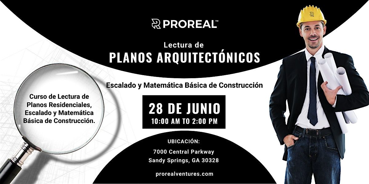 CLASE DE PLANOS RESIDENCIALES ARQUITECTONICOS, 28 June | Event in Sandy Springs | AllEvents