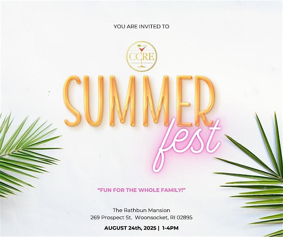 CCRE's Summer Fest, 24 August | Event in Woonsocket | AllEvents
