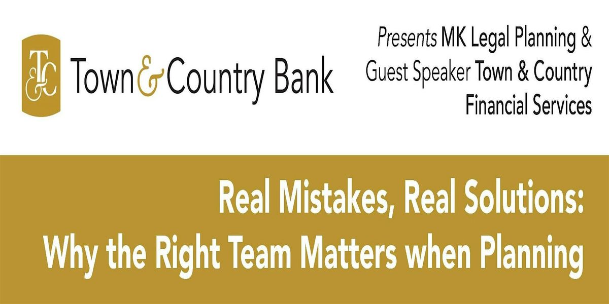 Real Mistakes, Real Solutions: Why the Right Team Matters When Planning, 12 June | Event in Rolla | AllEvents