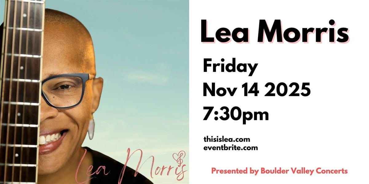 Lea Morris in Concert, 14 November | Event in Lafayette | AllEvents