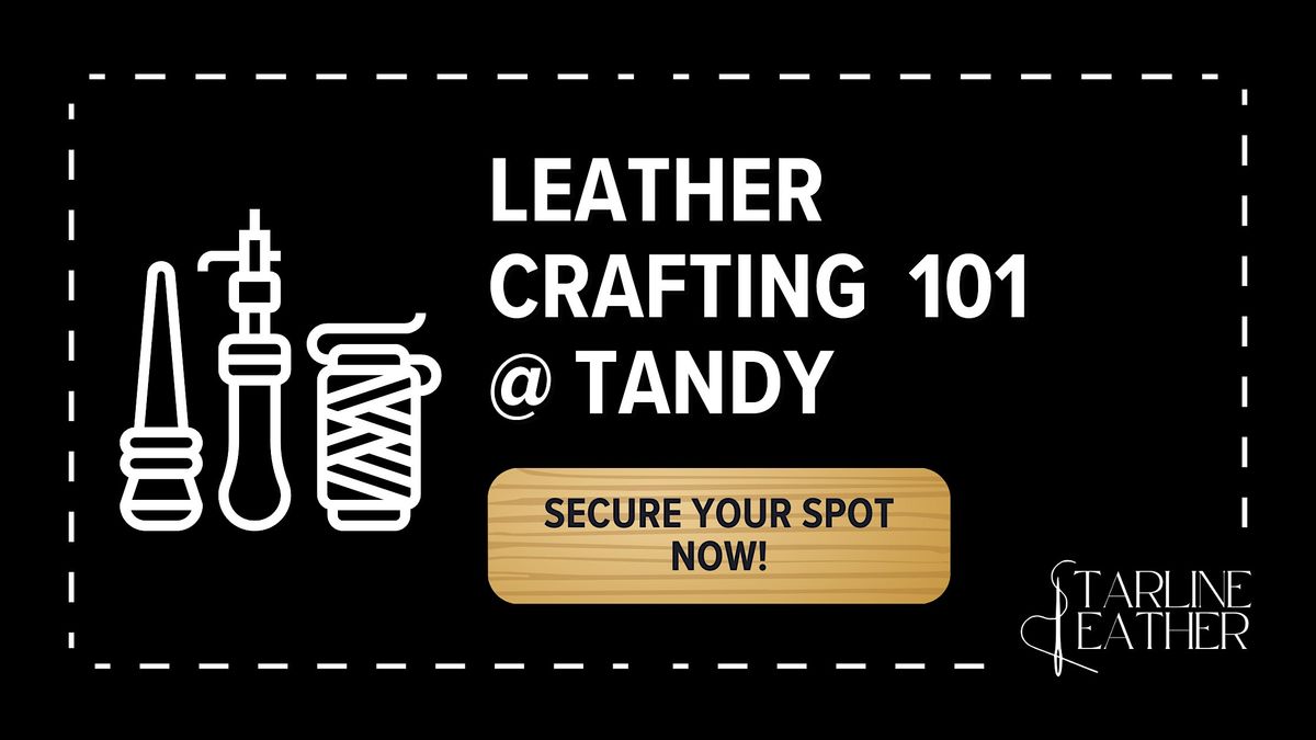 Leather Crafting  101  @ Tandy, 31 May | Event in Casselberry | AllEvents