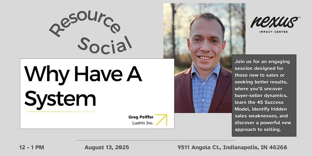 Why Have A System, 13 August | Event in Indianapolis | AllEvents