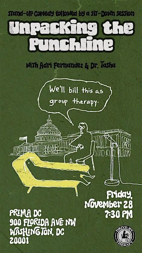 Unpacking the Punchline, 28 November | Event in Washington | AllEvents