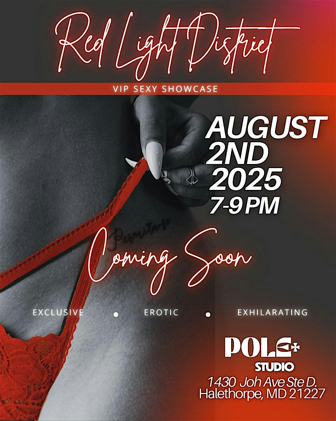 Pole Plus: Red Light District VIP Sexy Showcae, 2 August | Event in Baltimore | AllEvents